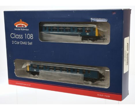 Bachmann 32-904DC Class 108 BR 2-Car DMU with DCC on Board. Condition is Excellent Plus in Good to Excellent boxes and outer 