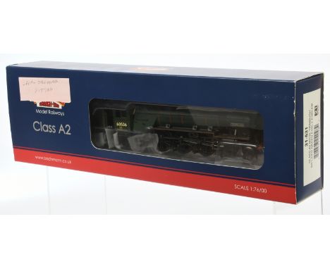 Bachmann 31-531 4-6-2 BR A2 Class Steam Locomotive No. 60536 "Trimbush", vendor stated this is fitted with DCC decoder. Condi