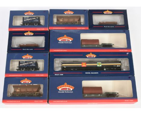 Bachmann mixed group of Wagons to include 38-221 100 ton TEA Bogie Tank Wagon "Shell BP" and others (see photo). Conditions a