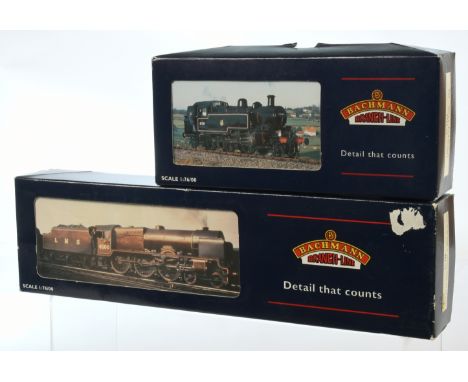 Bachmann pair of LMS Steam Tank Locomotives comprising of 31-453A 2-6-2 LMS Ivatt Steam Tank Locomotive No. 1202 and 31-280 4