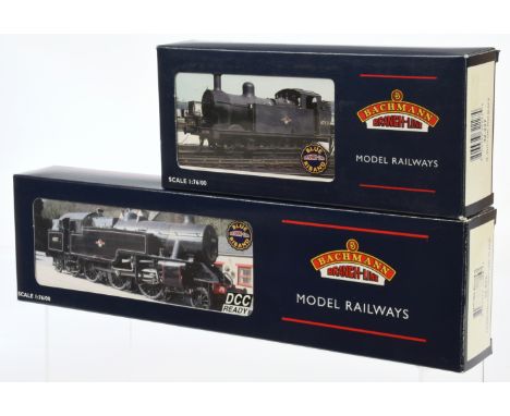 Bachmann pair of LMS Steam Tank Locomotives comprising of 32-227 0-6-0 LMS 3F Jinty Class Steam Tank Locomotive No. 7524 and 