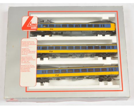 Lima HO 149807 NS 3-car Set. Conditions: Good to Good Plus, one Pantograph is slightly damaged.&nbsp; Good to Good Plus box.&