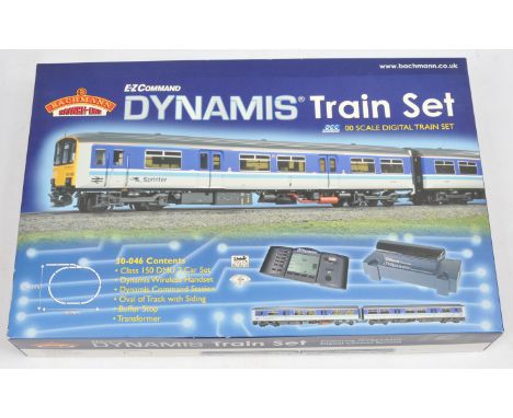 Bachmann Branchline OO 30-046 E-Z Command Dynamis Digital Train Set containing 2-car Provincial Railways blue and grey livery