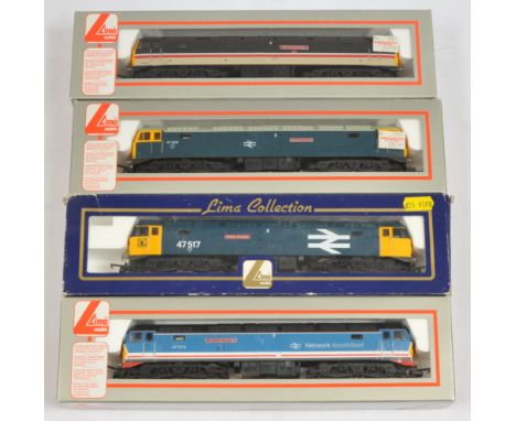 Lima OO Class 47 Locomotives - 205046A1 47508 'S.S. Great Britain', L204923 47517 'Andrew Carnegie', 205038 A1 'James Nightfa
