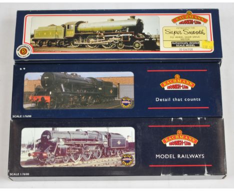 Bachmann Branchline OO Group of Locomotives - 31-702 B1 Class 61354 BR Black, 32-256 WD '90566' BR Black, 32-506 Standard Cla