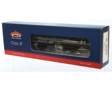 Bachmann 31-627A 0-6-0 LMS 3F Class Steam Locomotive No. 3709. Condition is Near Mint in Excellent box and outer sleeve.&nbsp