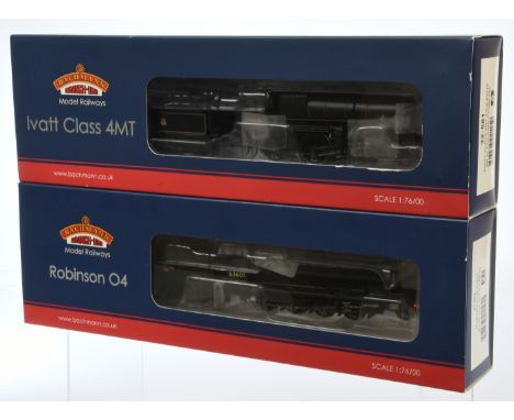 Bachmann pair of Steam Locomotive comprising of 31-001 2-8-0 BR Robinson 04 Class Steam Locomotive No. 63601 and 32-581 2-6-0