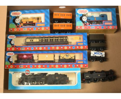 Hornby OO (China) Plus Others Thomas The Tank Engine - R9047 'Bill', R351 'Thomas', R9095 wagon set, R9201 'Old Slow Coach' a