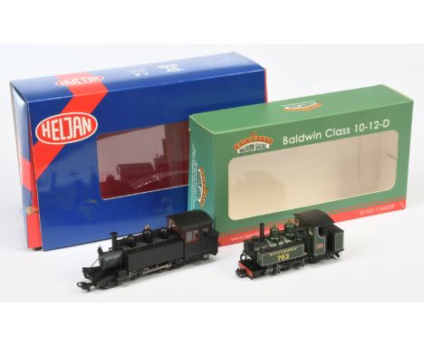 Bachmann &amp; Heljan 009 Gauge pair of Locomotives comprising of 391-032 Baldwin Class 10-12-D Steam Locomotive No. E763 "Si