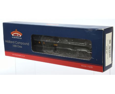 Bachmann 31-931 4-4-0 LMS Midland Compound Class Steam Locomotive No. 1189. Condition is Near Mint in Good to Good Plus box a