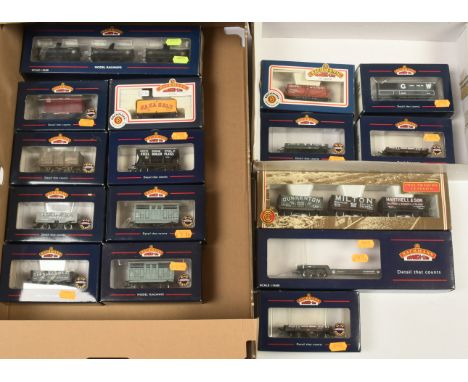 Bachmann Branchline OO Wagons - To Include 33-029 Coal Trader classics, 37-666B Esso tanker wagons weathered, and other Priva