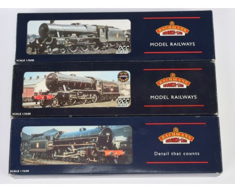 Bachmann group of Steam Locomotives to include 31-186 4-6-0 BR Jubilee Class Steam Locomotive No. 45587 "Baroda" and others (