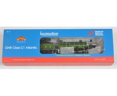 Bachmann Branchline OO 31-765NRM LNER lined apple green C1 Class Atlantic Loco No.3251. Complete with detailing pack. Conditi