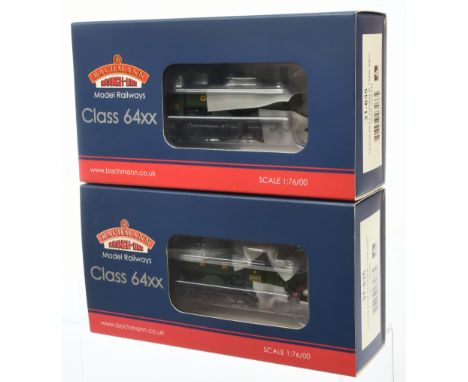 Bachmann pair of 31-635 0-6-0 GWR Class 64XX Pannier Steam Tank Locomotive No. 6407. Conditions are Excellent Plus to Near Mi