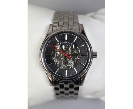 Rotary Automatic Skeleton watch GB03876/04 in working order 
