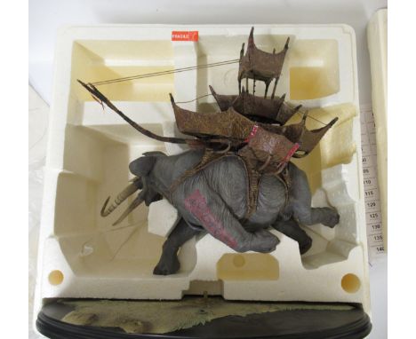 Sideshow Weta Lord of the Rings figure ' Mumak of Harad ', boxed