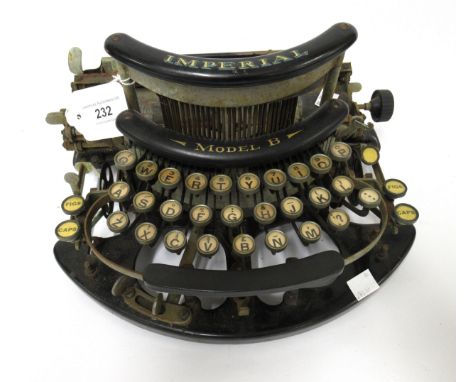 Imperial model B typewriter (lacking box)