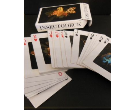 MAT COLLISHAW. 'Insectodeck' playing cards.each card depictig one of his works. 