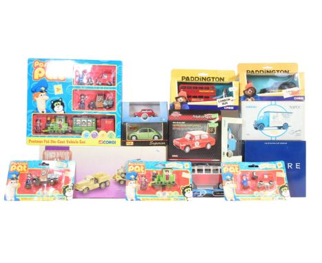 Diecast - a collection of assorted boxed diecast models of various scales and makers to include; Corgi James Bond Spectre mov
