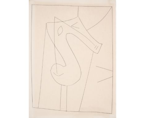 Pablo Picasso (1881-1973)Untitled, from Corps Perdu (Cramer 56) Engraving, 1950, from the edition of 219, printed by Atelier 