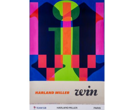 Harland Miller (b.1964)Win (Paris Olympic Games 2024) Offset lithograph printed in colours, 2024, from the edition of unknown
