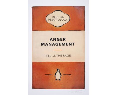 The Connor Brothers (b.1968)Anger ManagementDigital pigment print in colours with silkscreen varnish, 2023, signed, dated and