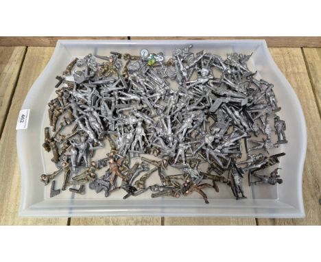 A large Collection of vintage Military lead figures. 