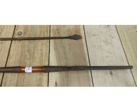 Antique African tribal spear &amp; arrow 