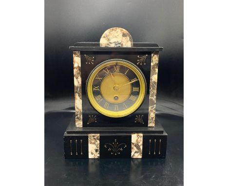 A Slate Mantle Clock
