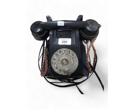 OLD 1940/50'S BAKELITE MODEL 322 TELEPHONE