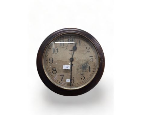 ANTIQUE SCHOOL CLOCK