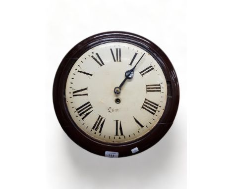 FUSEE MOVEMENT WALL CLOCK