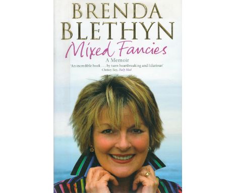 Signed Book Brenda Blethyn Mixed Fancies Hardback Book 2006 First Edition Signed by Brenda Blethyn on the Title page publishe