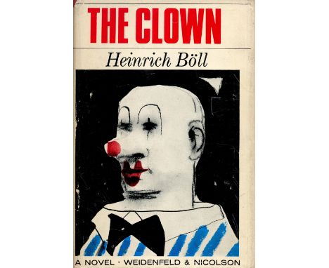 The Clown by Heinrich Boll Hardback Book 1965 First Edition published by Weidenfeld and Nicolson Ltd some ageing good conditi