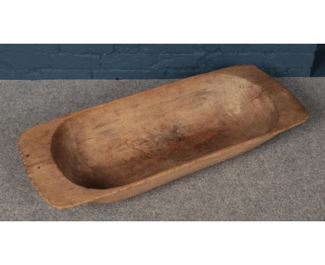 A pine trough. (110cm wide)  