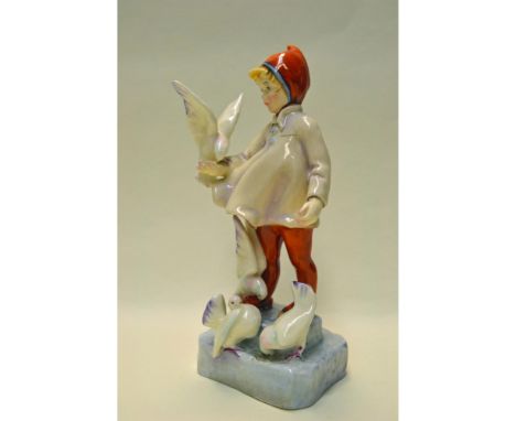 Fine Bone China Glazed, hand created, hand painted modelled by the Artist F.G. Doughty for the Royal Worcester Studio. Featur