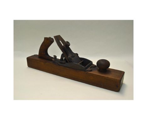 Antique Stanley Rule &amp; Level Company Wood Planer, No 127. Hand Made, Authentic Wood and Metal, A Carpenters Delightful To
