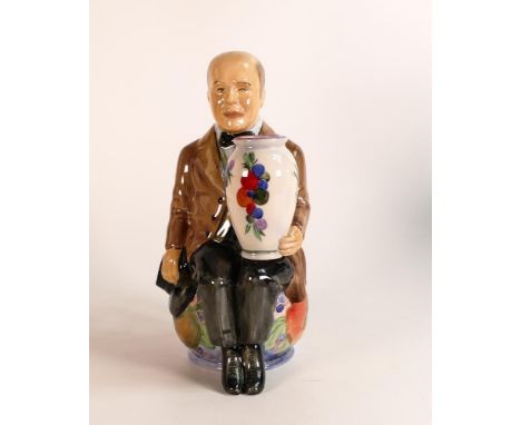 Kevin Francis William Moorcroft toby jug. Artist sample by M Jackson 