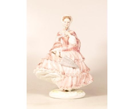 Royal Worcester / Compton Woodhouse limited edition figure The Crinoline 