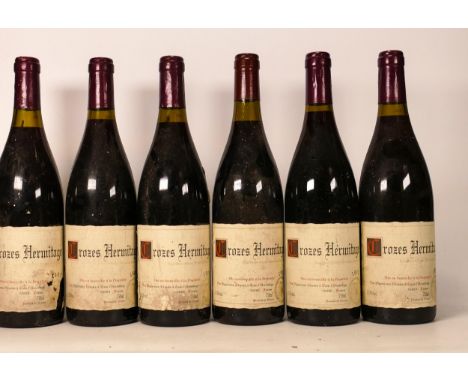 Six 750ml 1195 Crozes Hermitage Red Wine 