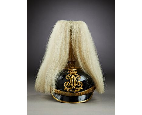   Militaria Ausland - Rumänien : Rumänien: Helm für Dragoneroffiziere aus dem Besitz des Herz  Militaria Ausland - Rumänien :