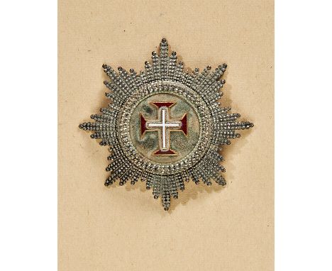   Ausländische Orden &amp; Ehrenzeichen - Vatikan : Vatikan: Christus Orden - Bruststern zum Ordens  Ausländische Orden &amp;