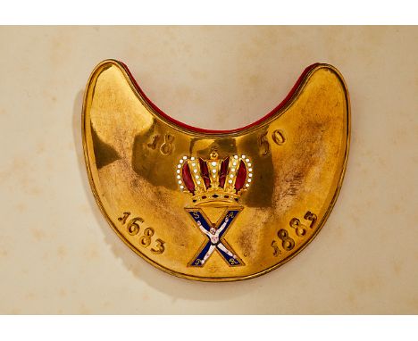   Militaria Ausland - Rußland : Ringkragen für Offiziere des Preobrajenski Regiments der Kaise  Militaria Ausland - Rußland :