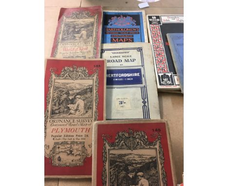 A collection of ordnance survey maps .