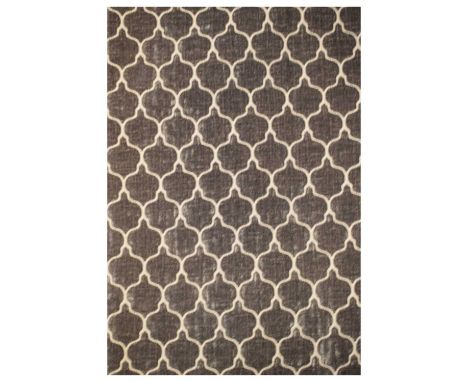 One pair of curtains, grey velvet with cream lining and interlining, 680cm (width of hem per curtain) x 290cm drop (approx), 