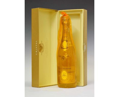 Louis Roederer Cristal Millesime Brut Vintage Champagne, 2004, Reims, one bottle in presentation box