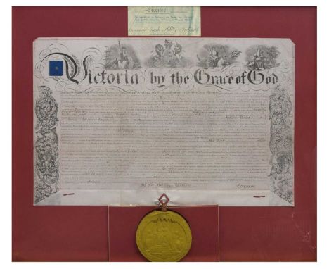 Bath Theatre Royal Interest - Licence dated 28 September 1859, naming Benjamin Smith and William Eleazor Pickwick to establis