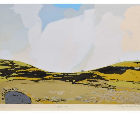 Margo Maeckelberghe (1932-2014) - Limited edition print - 'High Sky', 41/100, signed and dated (19) '80 lower right, 39.5cm x