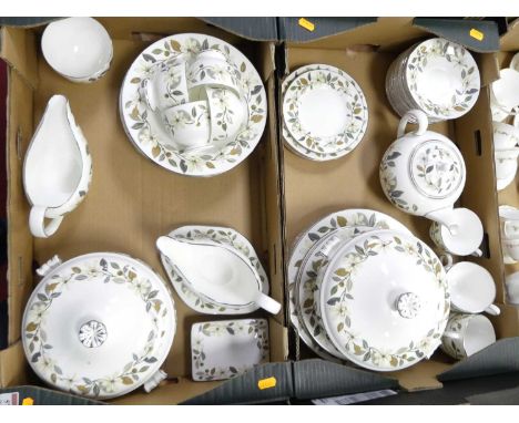 A collection of Wedgwood Beaconsfield table ware to include tureens, dinner plates and part tea set (2 boxes)