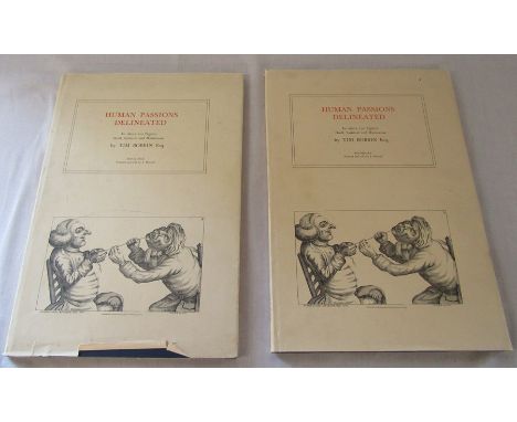 2 reproduction copies of 'Human Passions Delineated' by Tom Bobbin
